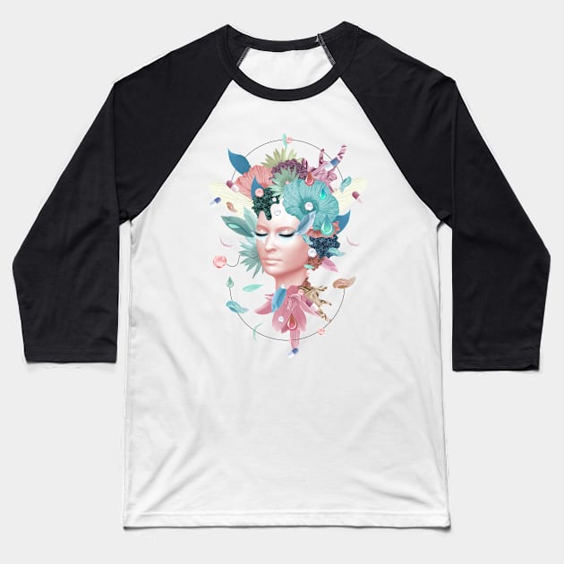 Zen Baseball T-Shirt by VALENTINA BROSTEAN